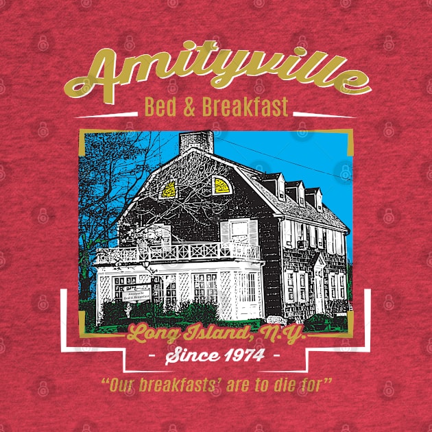 Amityville Bed & Breakfast by Alema Art